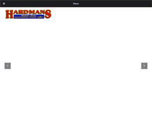 Tablet Screenshot of hardmans.co.uk