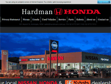 Tablet Screenshot of hardmans.com.au